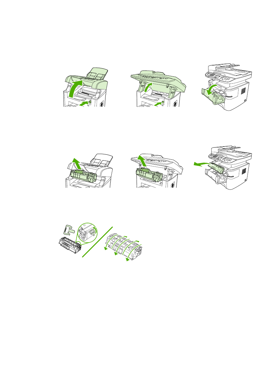 Замена Картриджа - HP LaserJet 3052 All In One Printer