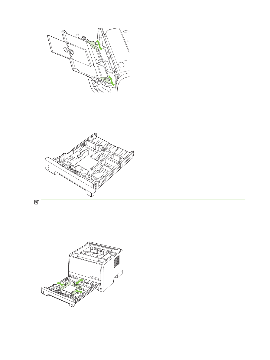 용지함 1 - HP LaserJet P2055 Printer series