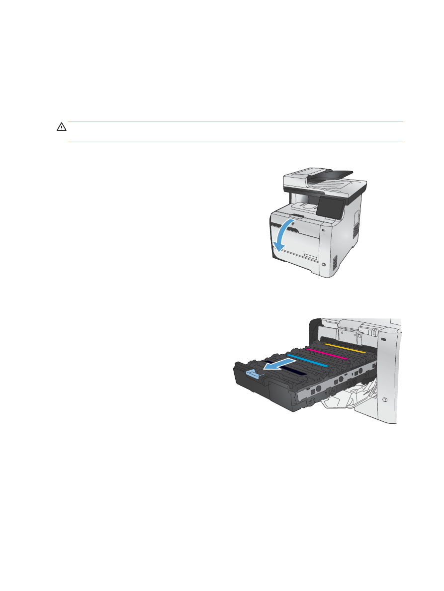 De printcartridges vervangen - HP LaserJet Pro 400 color MFP M475